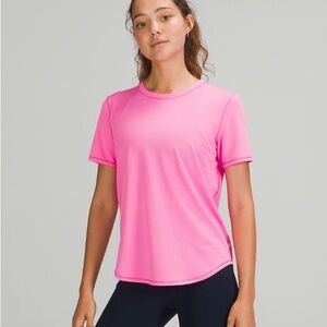 Lululemon High Neck Running and Training TShirt